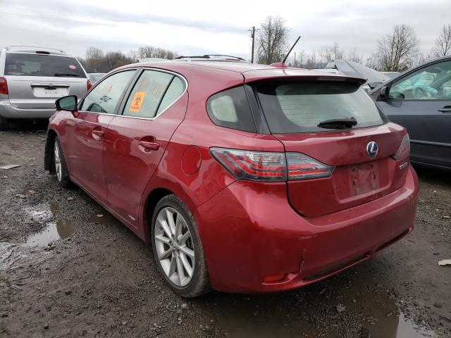 Photo 2 VIN: JTHKD5BH7D2163928 - LEXUS CT 200 