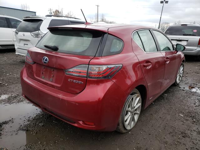 Photo 3 VIN: JTHKD5BH7D2163928 - LEXUS CT 200 