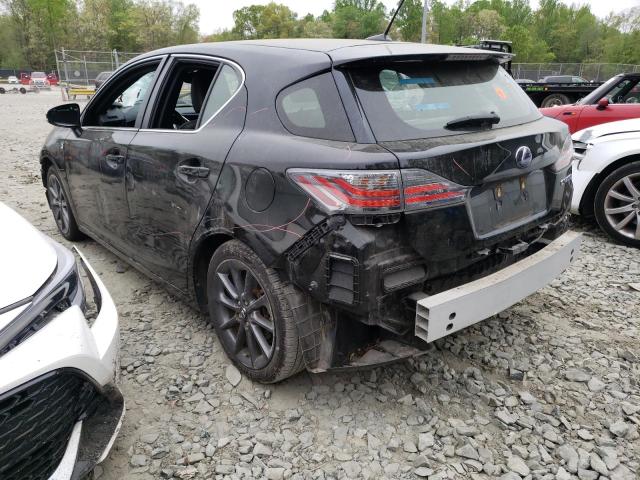 Photo 1 VIN: JTHKD5BH7D2172483 - LEXUS CT 200 