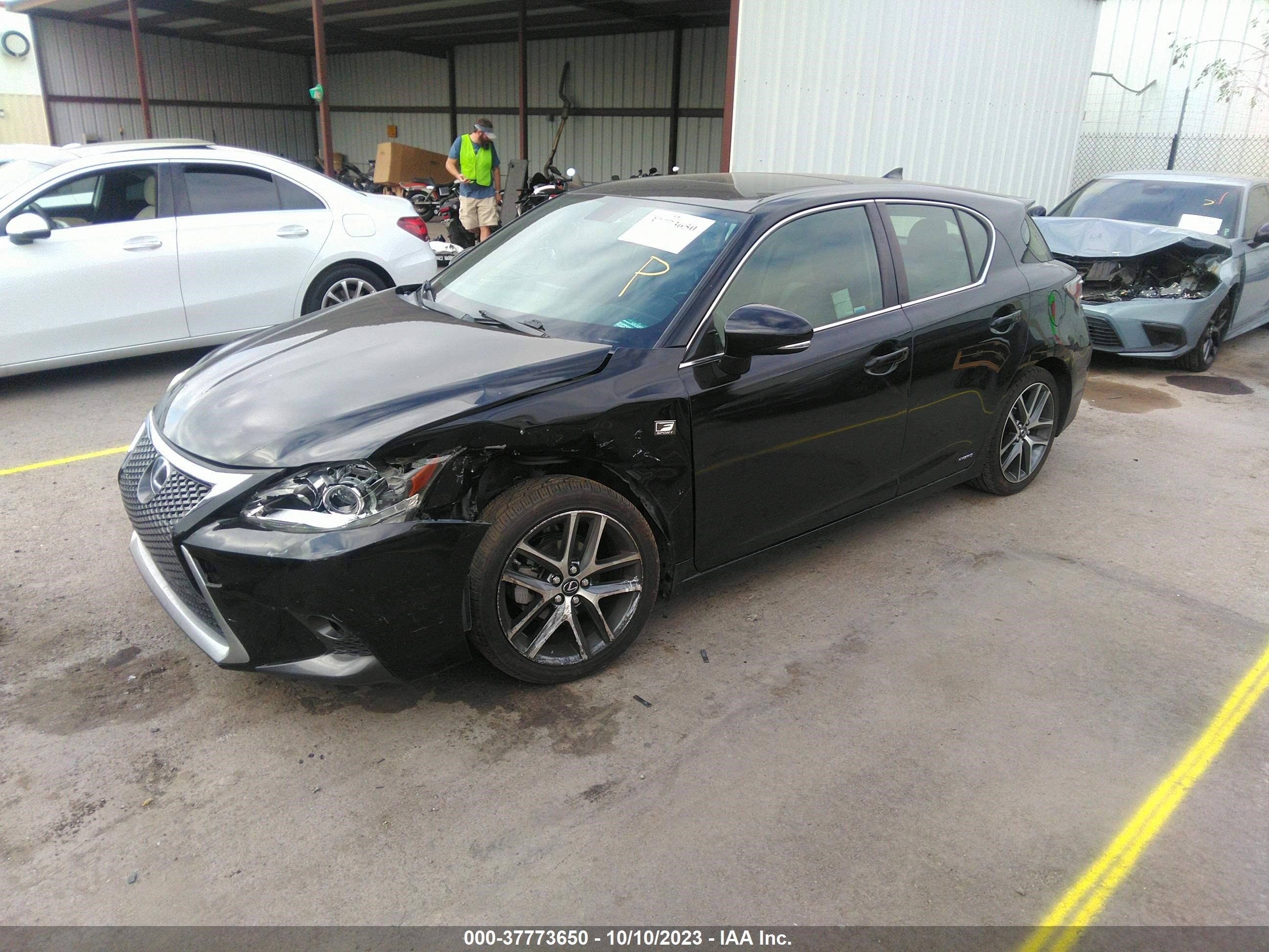 Photo 1 VIN: JTHKD5BH7E2176857 - LEXUS CT 