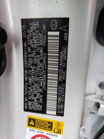 Photo 11 VIN: JTHKD5BH7F2248562 - LEXUS CT 200H 