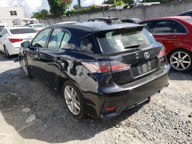 Photo 2 VIN: JTHKD5BH7H2302803 - LEXUS CT 200 