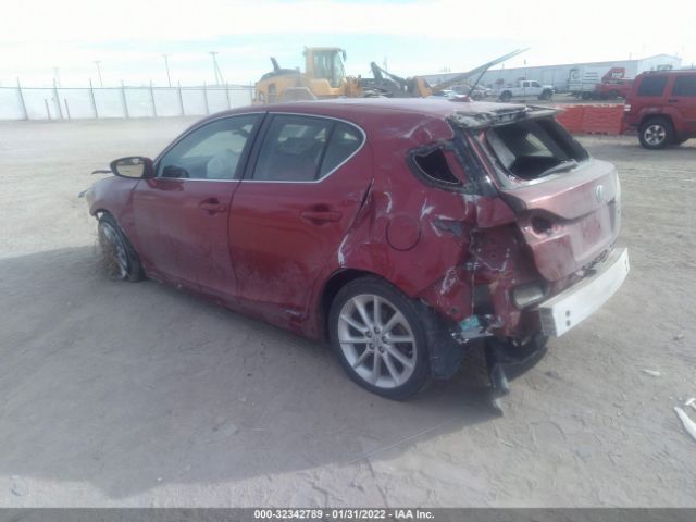 Photo 2 VIN: JTHKD5BH8B2002131 - LEXUS CT 200H 