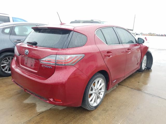 Photo 3 VIN: JTHKD5BH8B2002744 - LEXUS CT 200 