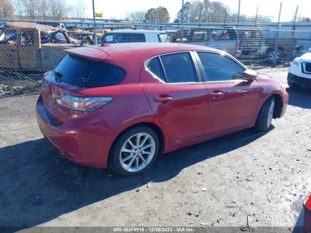 Photo 3 VIN: JTHKD5BH8B2038482 - LEXUS CT 200H 