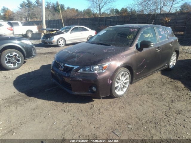 Photo 1 VIN: JTHKD5BH8C2052870 - LEXUS CT 200H 