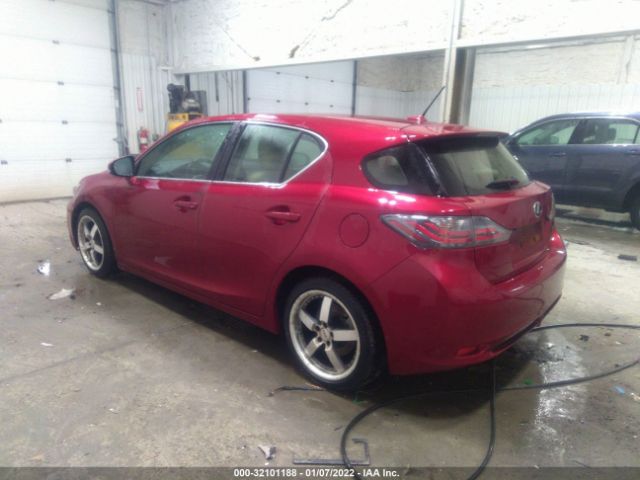 Photo 2 VIN: JTHKD5BH8C2075291 - LEXUS CT 200H 