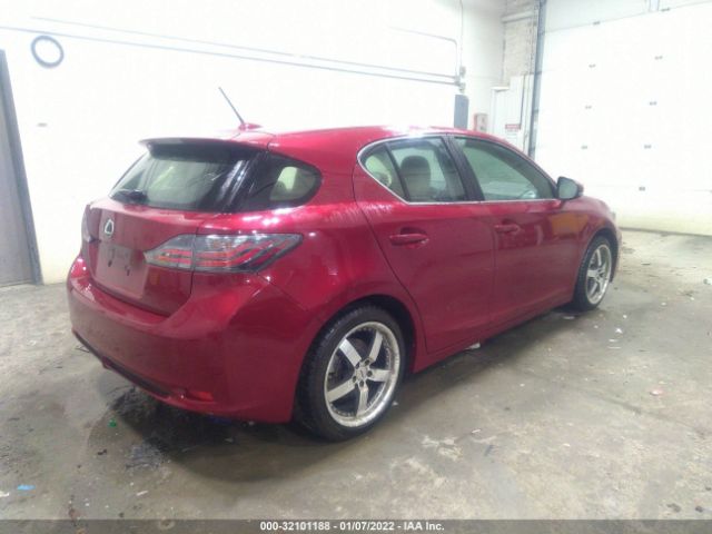 Photo 3 VIN: JTHKD5BH8C2075291 - LEXUS CT 200H 