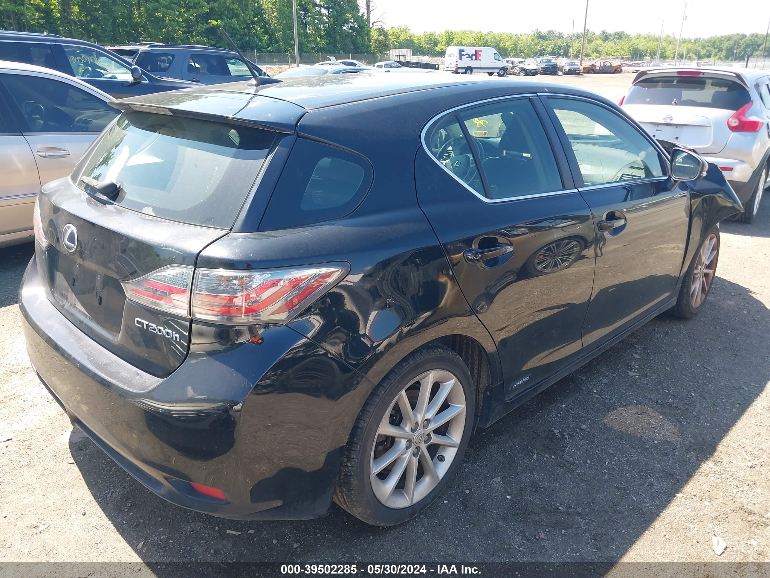 Photo 3 VIN: JTHKD5BH8C2107236 - LEXUS CT 