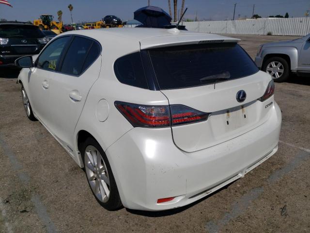 Photo 2 VIN: JTHKD5BH8C2121007 - LEXUS CT 200 