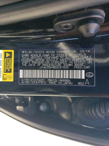 Photo 11 VIN: JTHKD5BH8E2187835 - LEXUS CT 200 