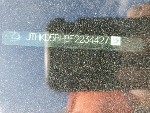 Photo 11 VIN: JTHKD5BH8F2234427 - LEXUS CT 200 