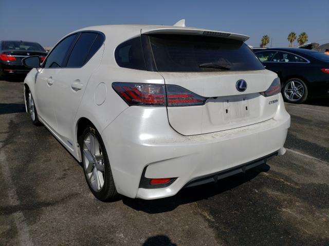 Photo 2 VIN: JTHKD5BH8H2283565 - LEXUS CT 200 