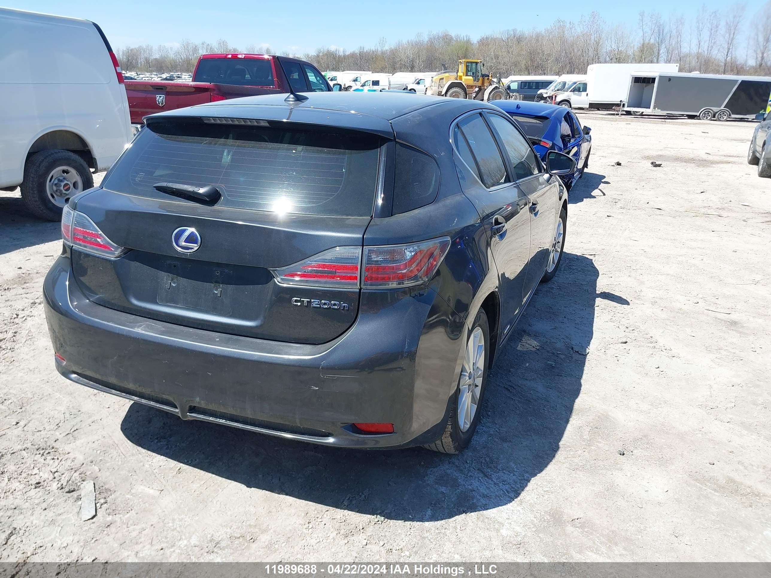 Photo 3 VIN: JTHKD5BH9B2034618 - LEXUS CT 