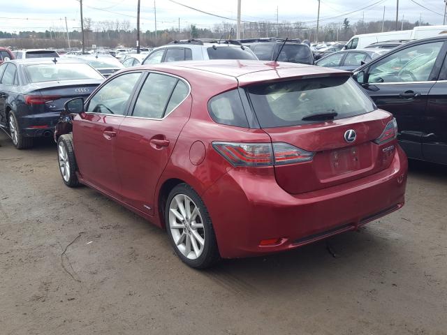 Photo 2 VIN: JTHKD5BH9C2087286 - LEXUS CT 200 