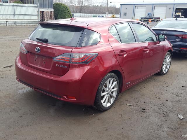 Photo 3 VIN: JTHKD5BH9C2087286 - LEXUS CT 200 