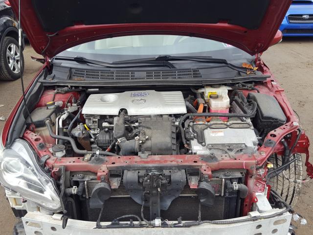 Photo 6 VIN: JTHKD5BH9C2087286 - LEXUS CT 200 