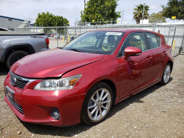 Photo 1 VIN: JTHKD5BH9C2120027 - LEXUS CT 200 