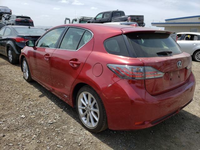 Photo 2 VIN: JTHKD5BH9C2120027 - LEXUS CT 200 