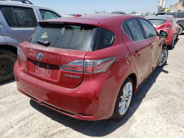 Photo 3 VIN: JTHKD5BH9C2120027 - LEXUS CT 200 