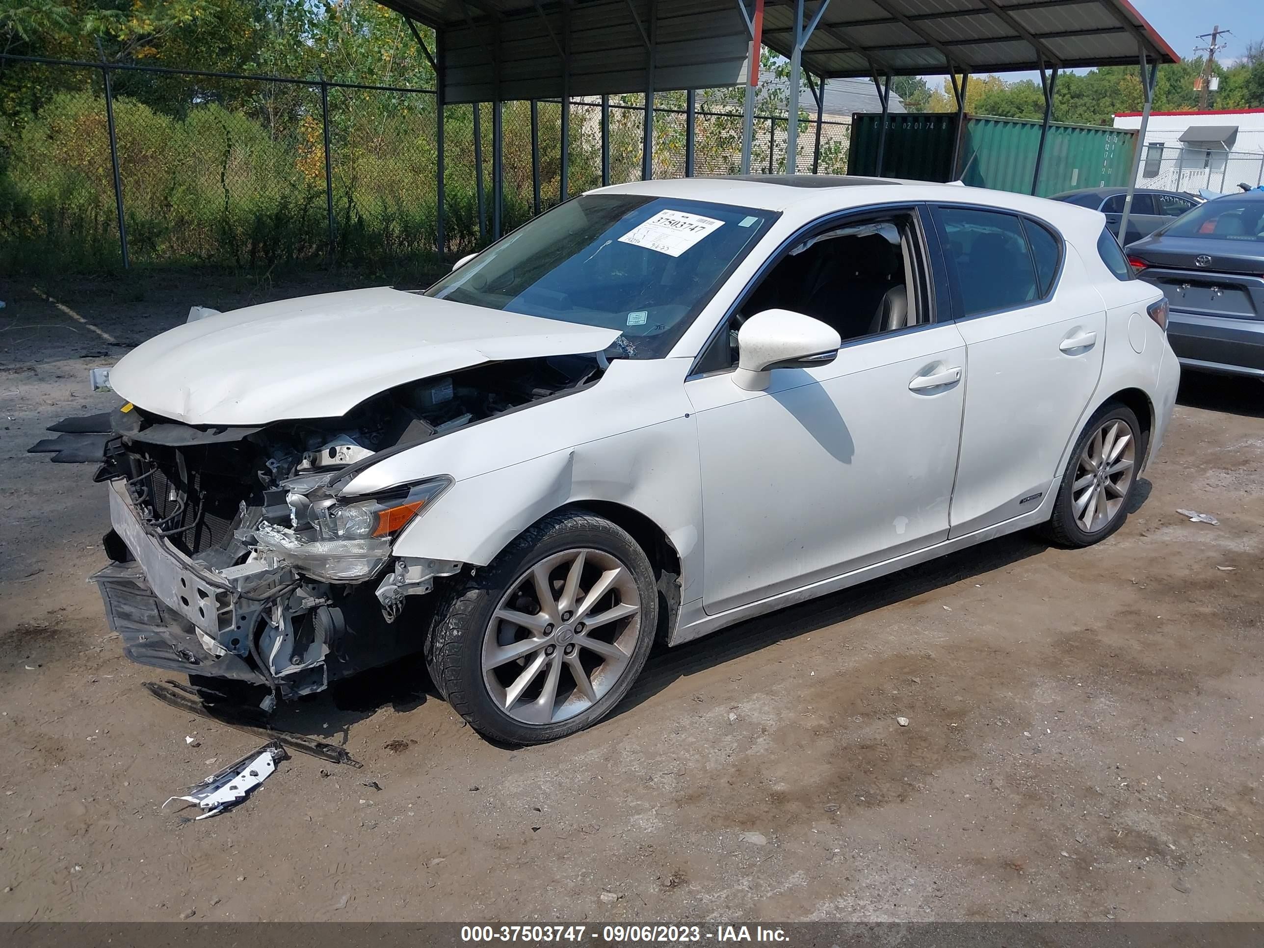 Photo 1 VIN: JTHKD5BH9D2131711 - LEXUS CT 200H 