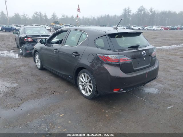 Photo 2 VIN: JTHKD5BH9D2173473 - LEXUS CT 200H 