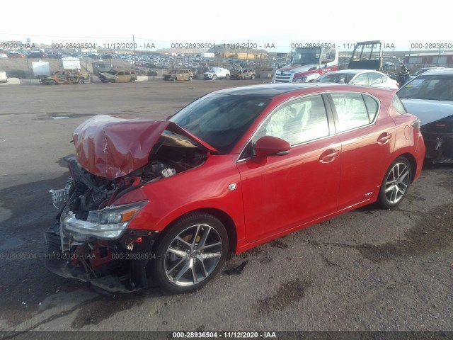 Photo 1 VIN: JTHKD5BH9E2188234 - LEXUS CT 200H 