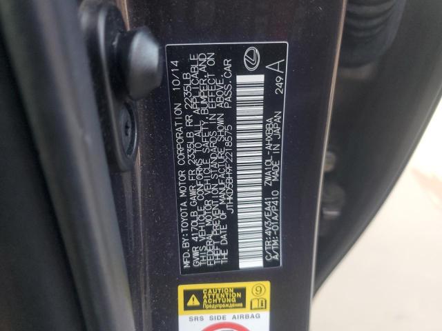 Photo 11 VIN: JTHKD5BH9F2218575 - LEXUS CT 200 