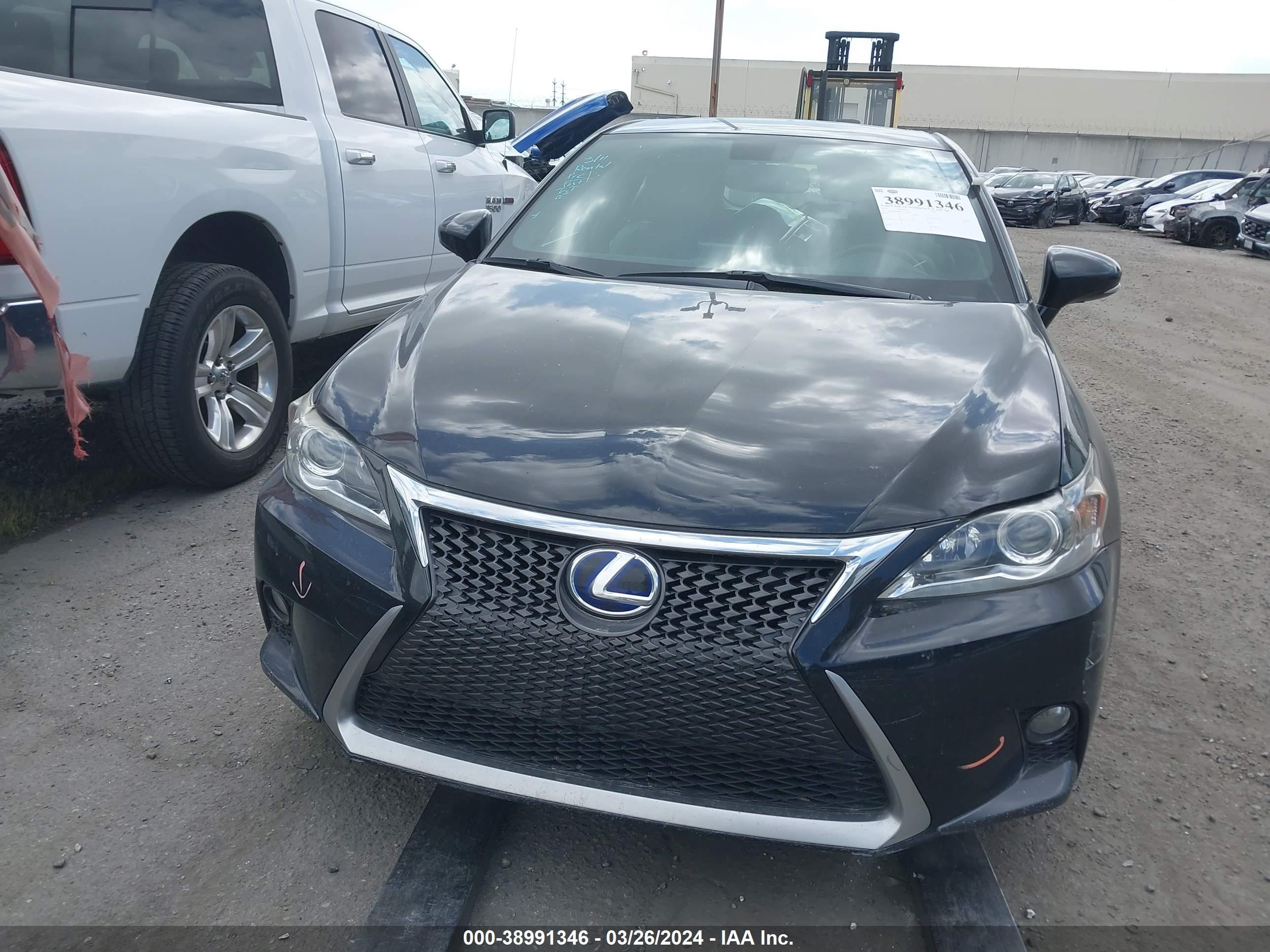 Photo 12 VIN: JTHKD5BH9F2233383 - LEXUS CT 