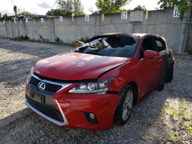 Photo 1 VIN: JTHKD5BH9F2244089 - LEXUS CT 200 