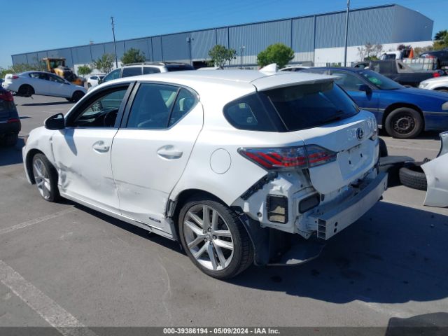 Photo 2 VIN: JTHKD5BH9G2255594 - LEXUS CT 200H 