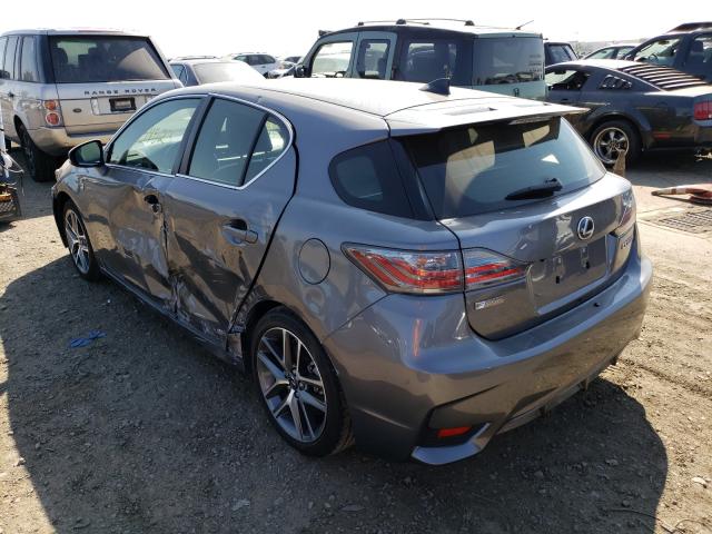 Photo 2 VIN: JTHKD5BH9H2289925 - LEXUS CT 200 