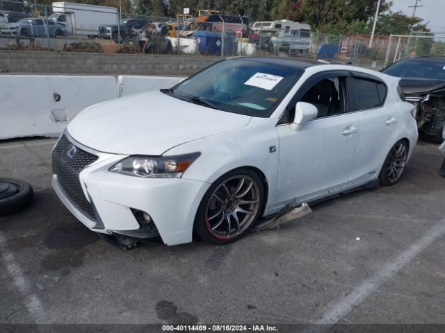 Photo 1 VIN: JTHKD5BH9H2293683 - LEXUS CT 