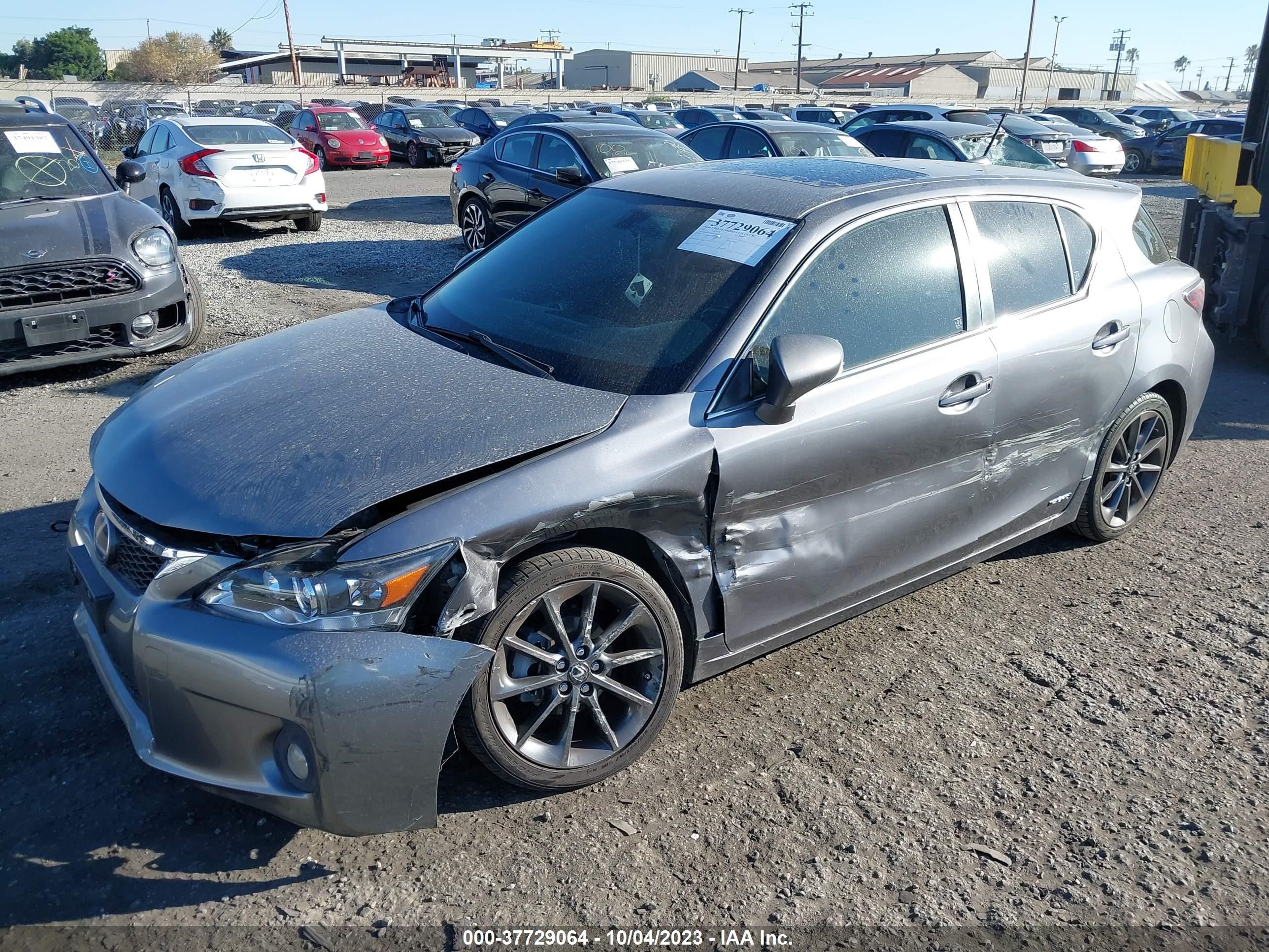 Photo 1 VIN: JTHKD5BHXD2126694 - LEXUS CT 