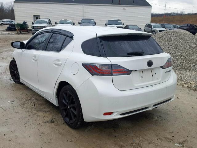 Photo 2 VIN: JTHKD5BHXD2131393 - LEXUS CT 200 