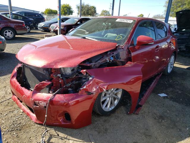 Photo 1 VIN: JTHKD5BHXD2141227 - LEXUS CT 200 