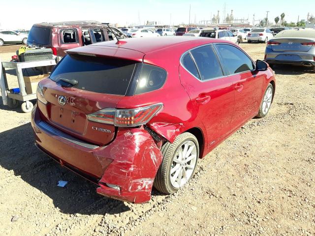 Photo 3 VIN: JTHKD5BHXD2173353 - LEXUS CT 200 