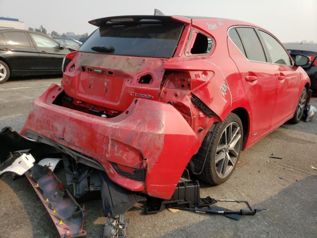 Photo 3 VIN: JTHKD5BHXE2174701 - LEXUS CT 200 