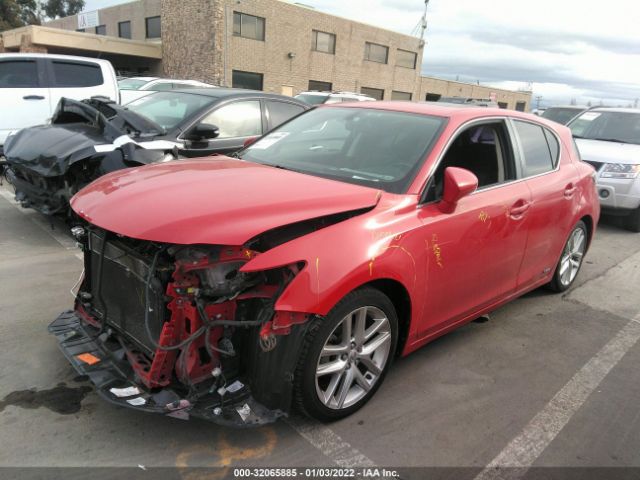 Photo 1 VIN: JTHKD5BHXE2183169 - LEXUS CT 200H 