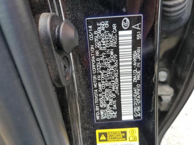 Photo 9 VIN: JTHKD5BHXE2186279 - LEXUS CT 200 