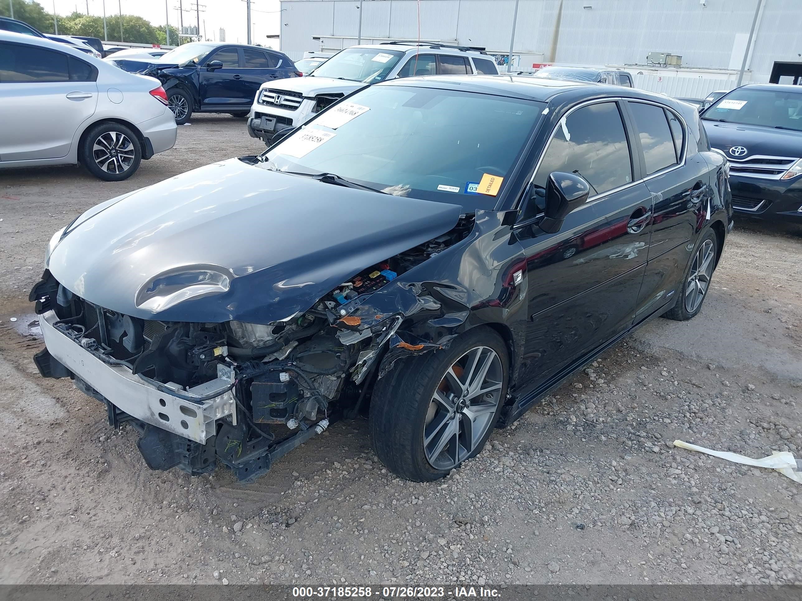 Photo 1 VIN: JTHKD5BHXG2252137 - LEXUS CT 200H 