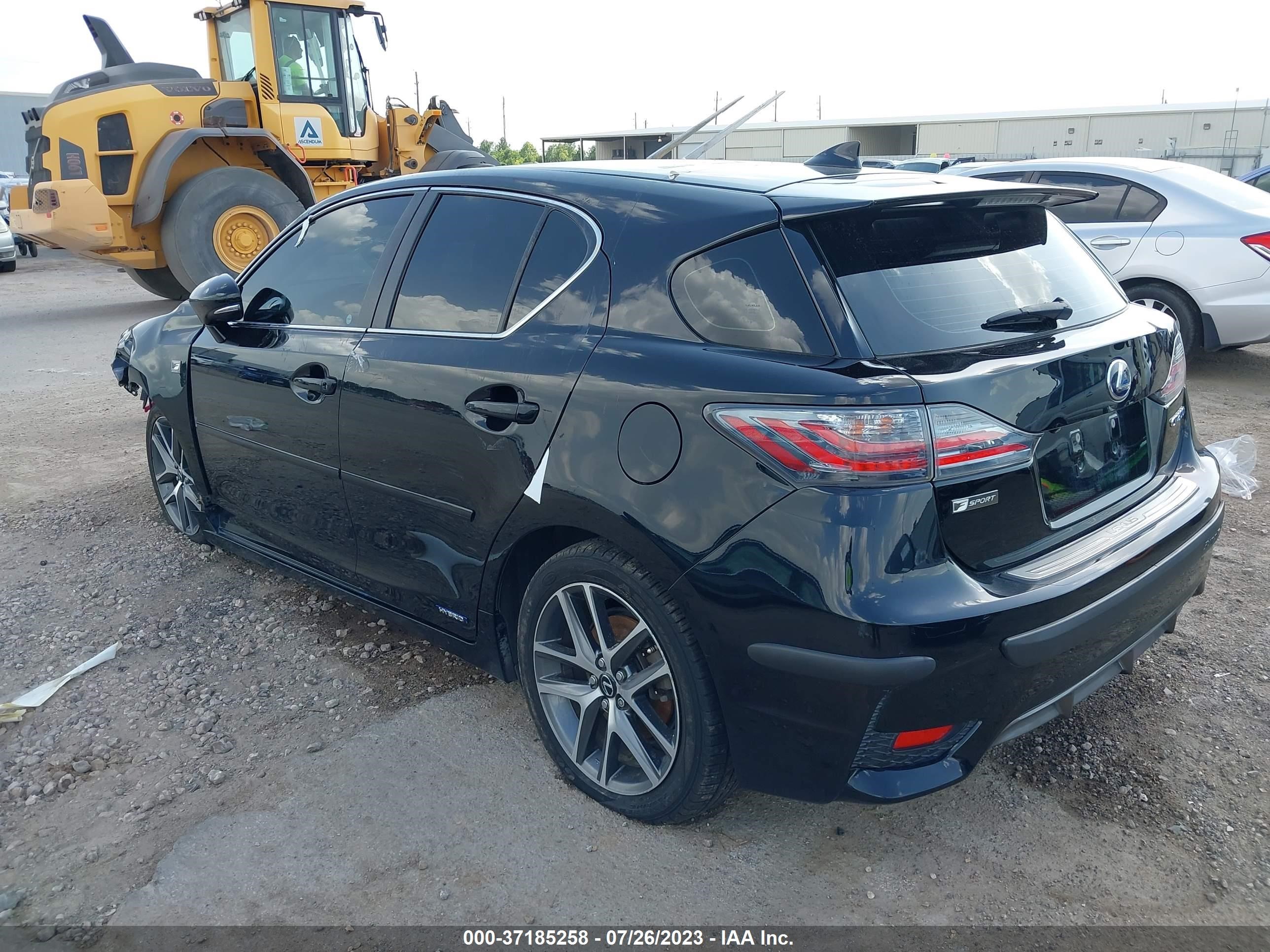 Photo 2 VIN: JTHKD5BHXG2252137 - LEXUS CT 200H 