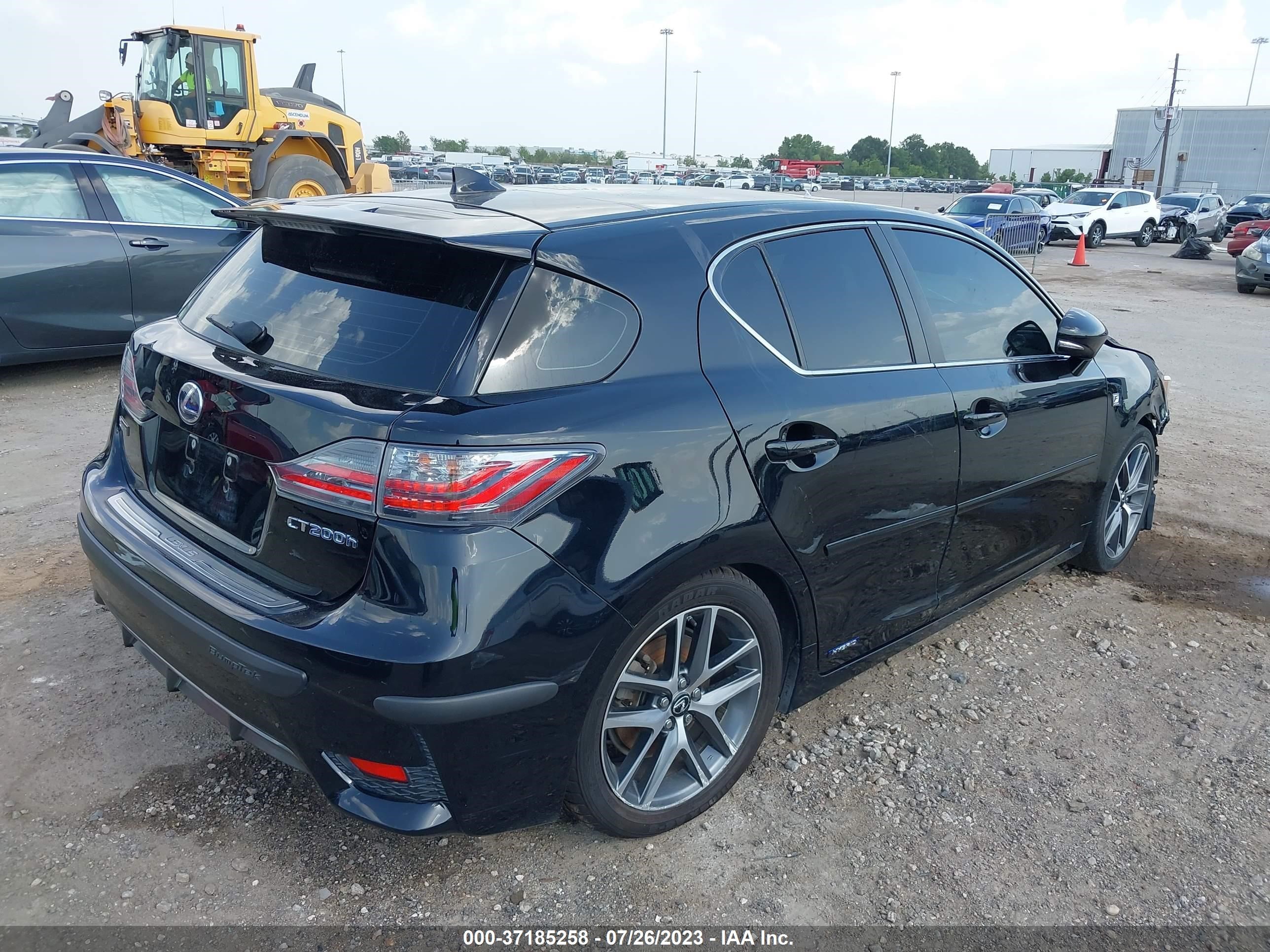 Photo 3 VIN: JTHKD5BHXG2252137 - LEXUS CT 200H 