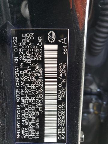 Photo 12 VIN: JTHP3JBH8N2051948 - LEXUS UX 200 BAS 