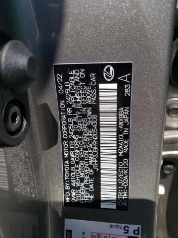 Photo 11 VIN: JTHP3JBH9N2054308 - LEXUS UX 200 BAS 