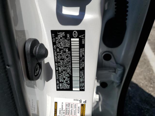 Photo 13 VIN: JTHP9JBH4L2020918 - LEXUS UX 250H 