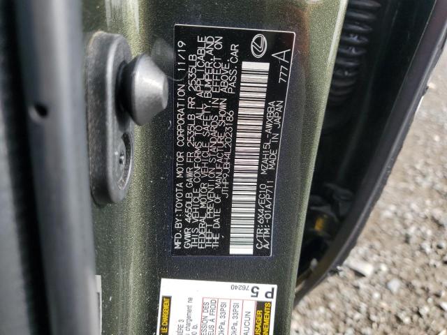 Photo 11 VIN: JTHP9JBH4L2023186 - LEXUS UX 250H 