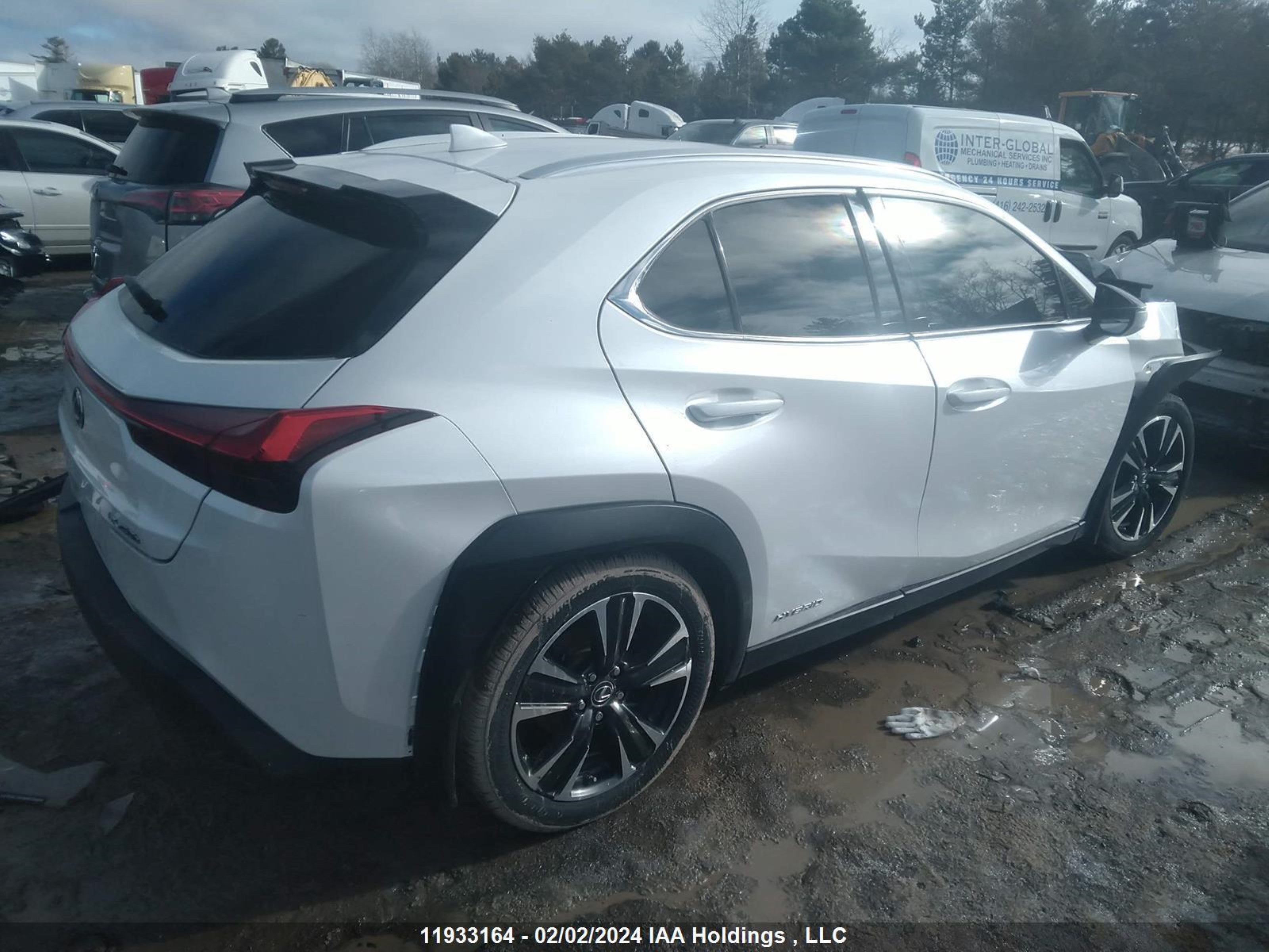 Photo 3 VIN: JTHP9JBH7L2026616 - LEXUS UX 