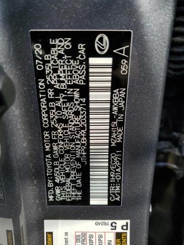 Photo 11 VIN: JTHP9JBH9L2033714 - LEXUS UX 