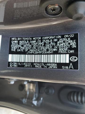 Photo 13 VIN: JTHP9JBH9P2064841 - LEXUS UX 250H PR 